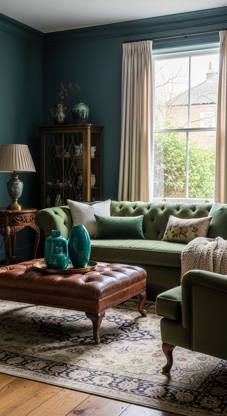 collected textured layered storied living space