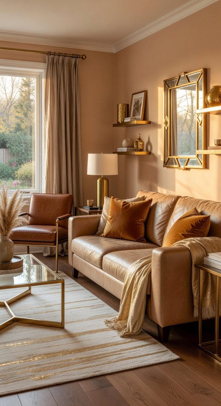 collected warm cohesive elevated