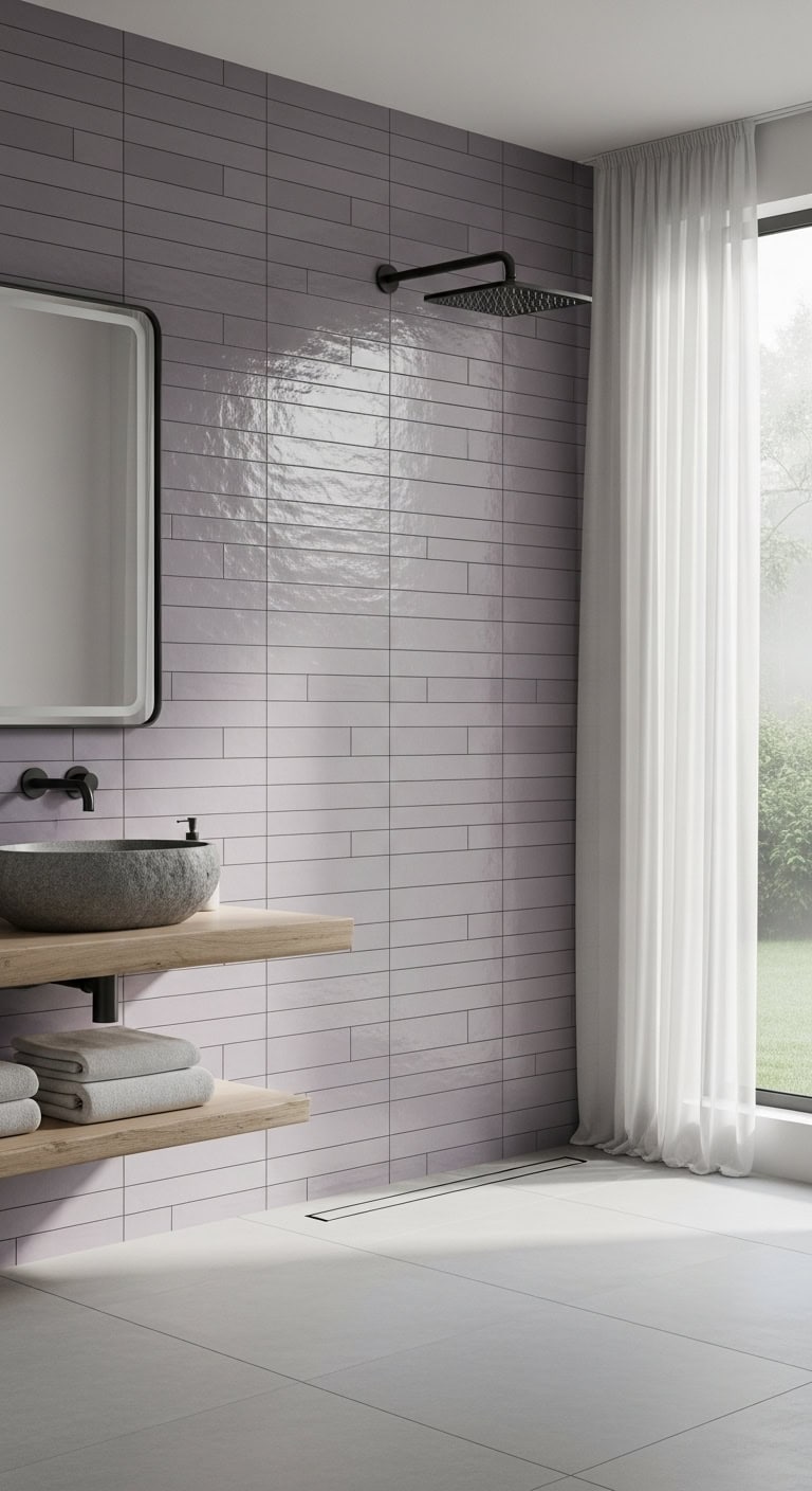 colorful bathroom tile inspiration shines