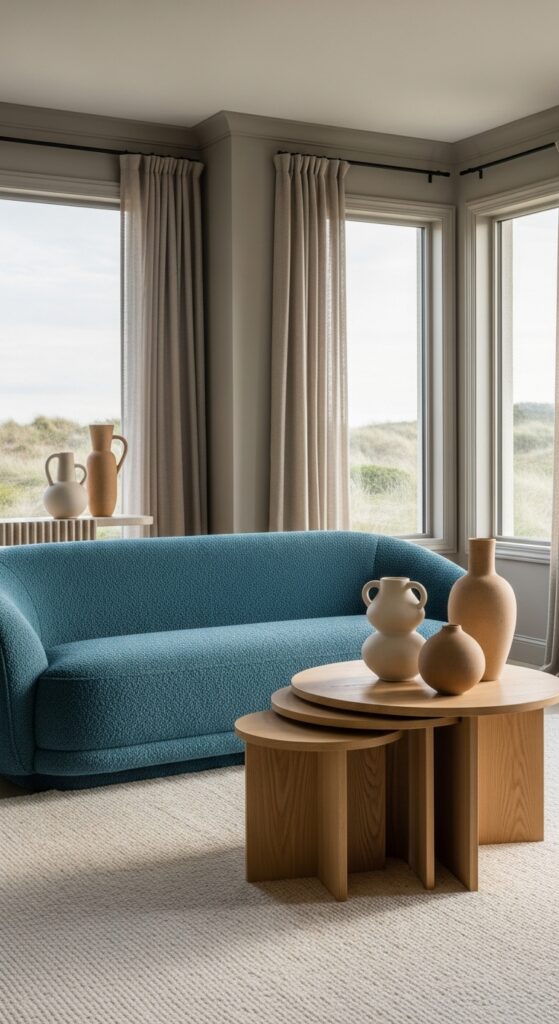 23 Blue and Grey Living Room Ideas That Master the Cool-Toned Palette