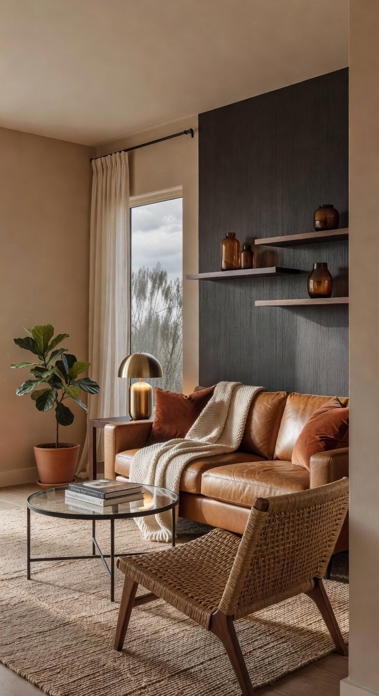 couch contrast depth drama