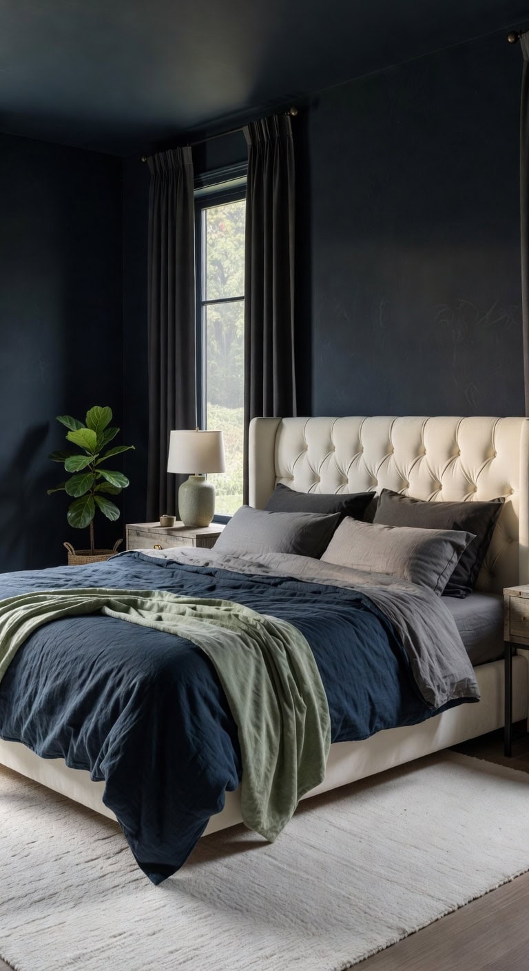 cozy boutique hotel bedroom retreat