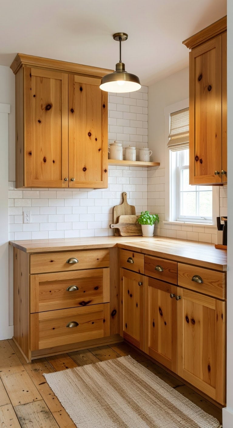 cozy cottage style charm knotty pine