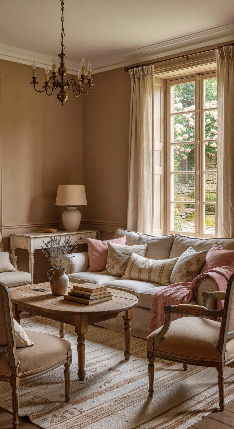 cozy layered feminine timeless