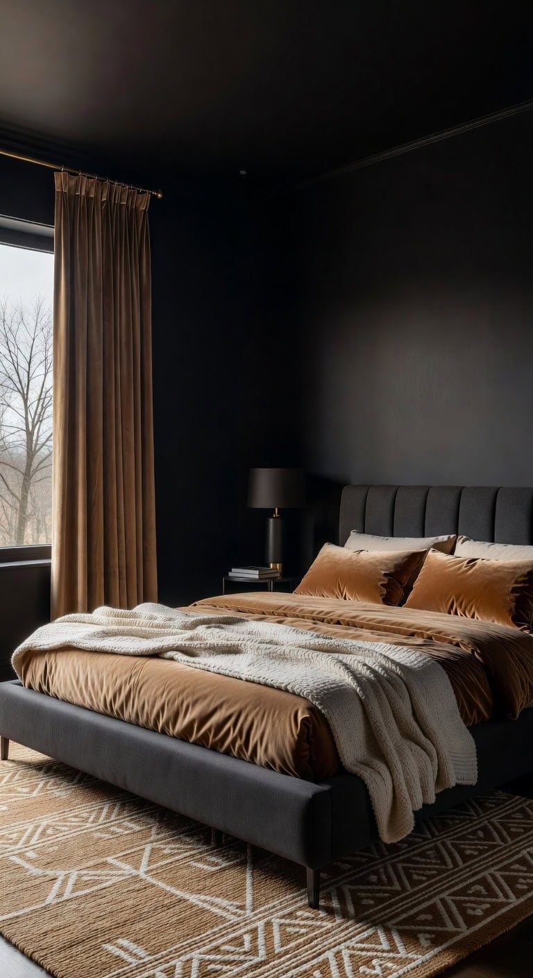 cozy retreat with moody drama