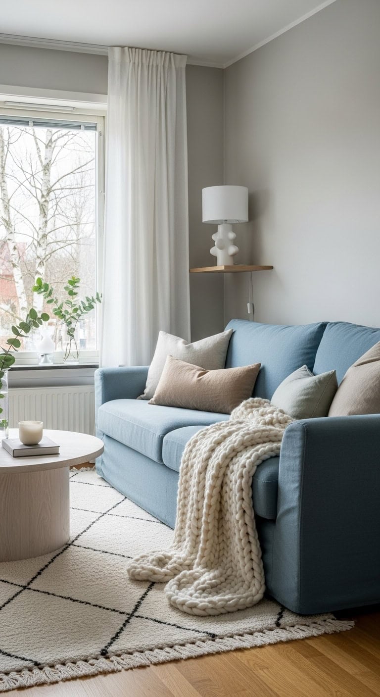 cozy scandinavian calm retreat