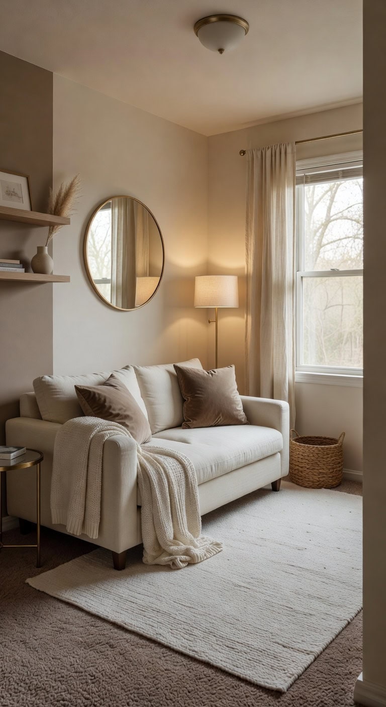 cozy textured inviting minimalist