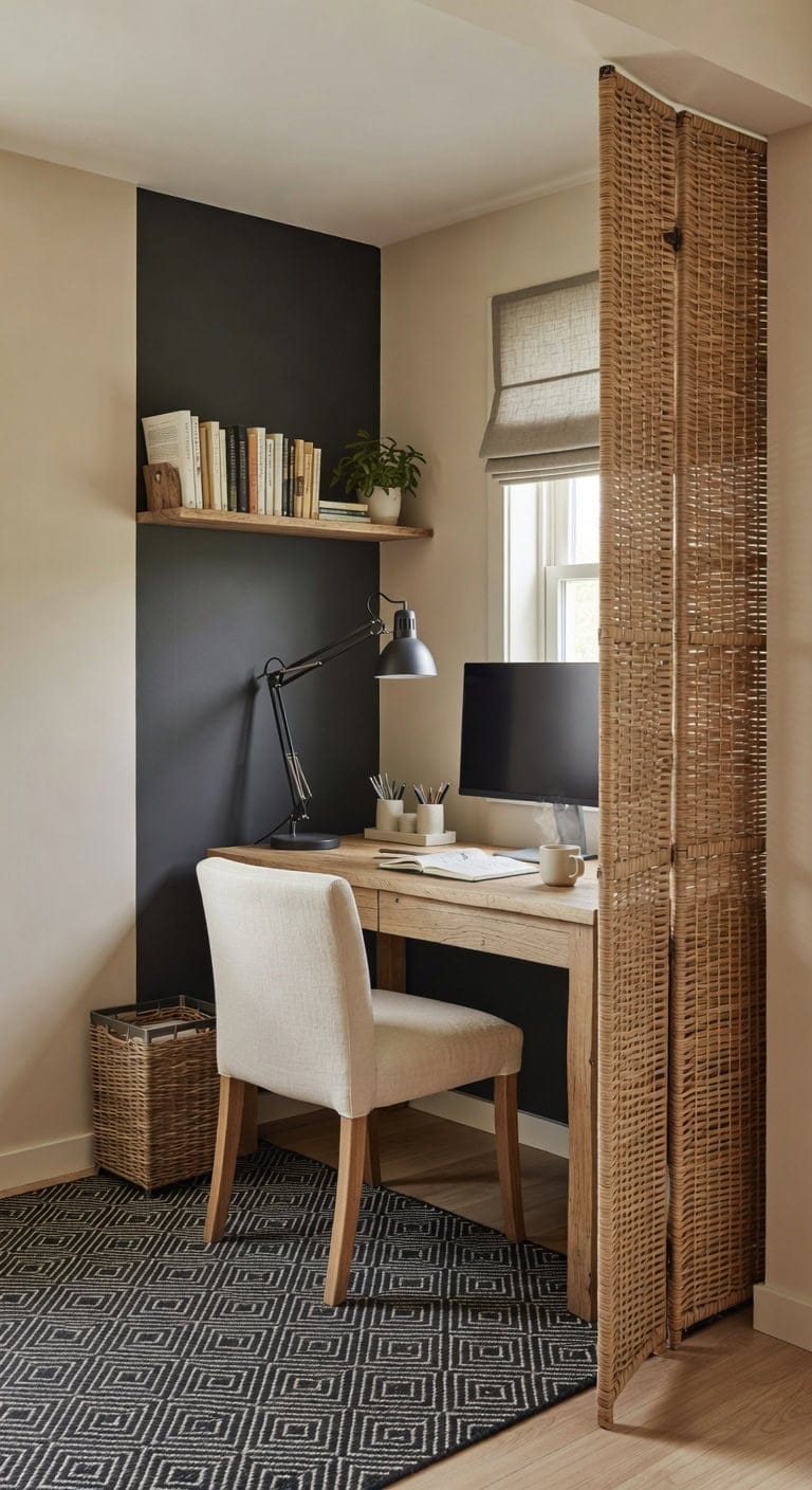 dedicated workspace with natural division