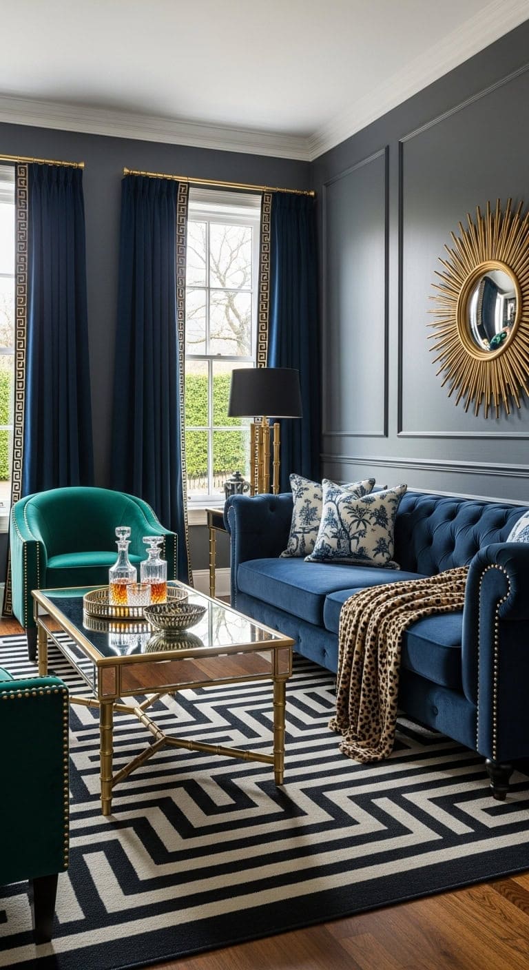 dramatic layered glamorous intentional