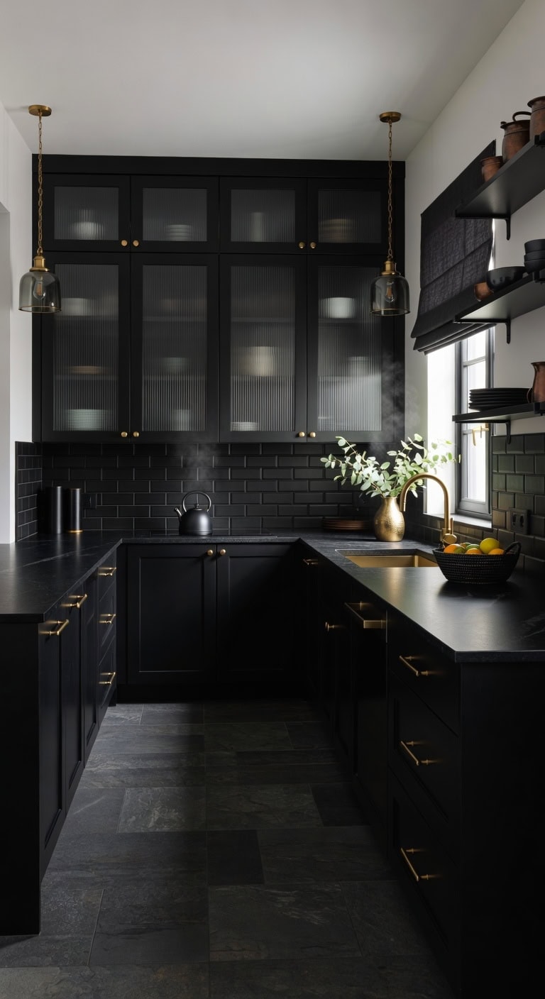 dramatic matte softened illuminated