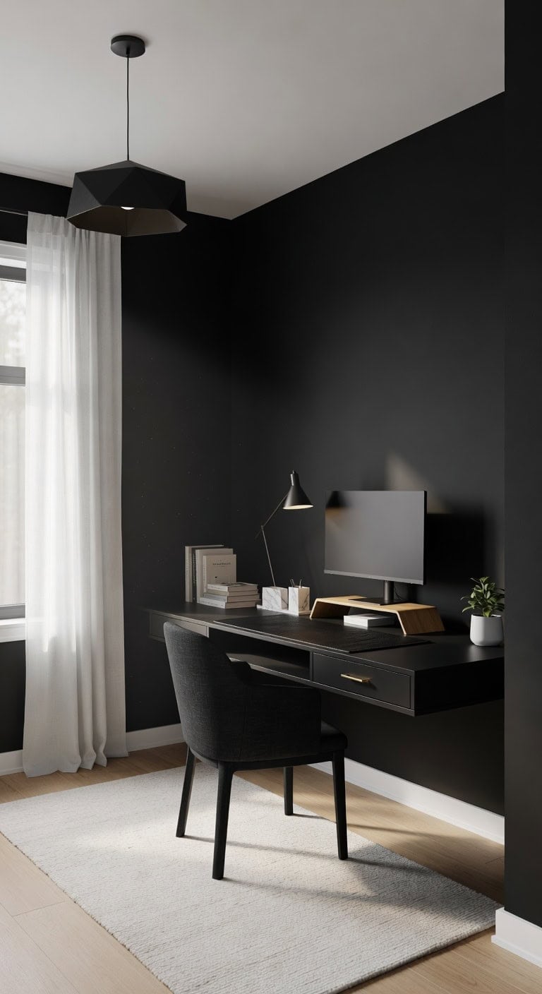 dramatic minimalist sophisticated calming