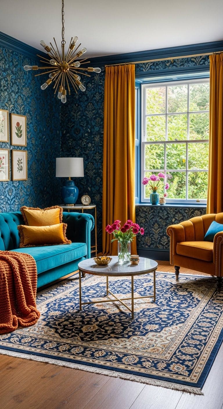 dramatic ornate lush intentional