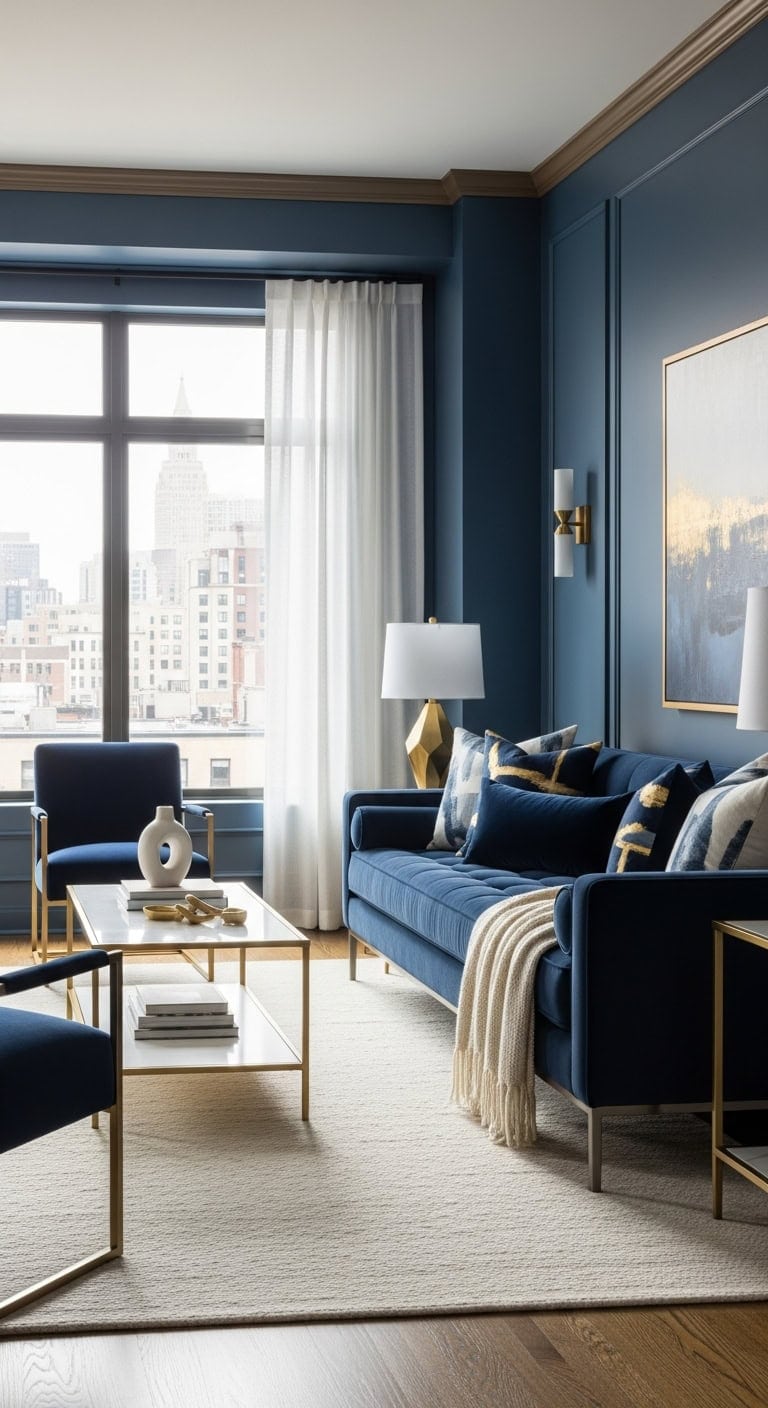 dramatic pared down serene sophistication