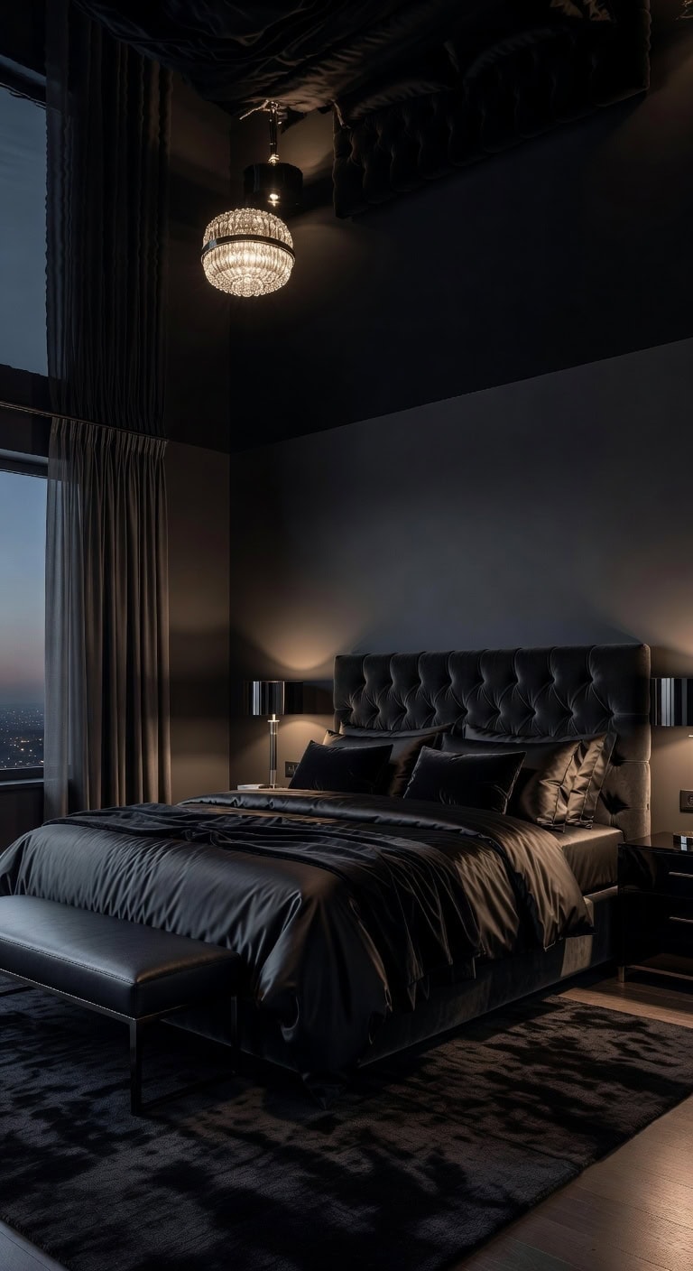 dramatic reflective contrasting transformative