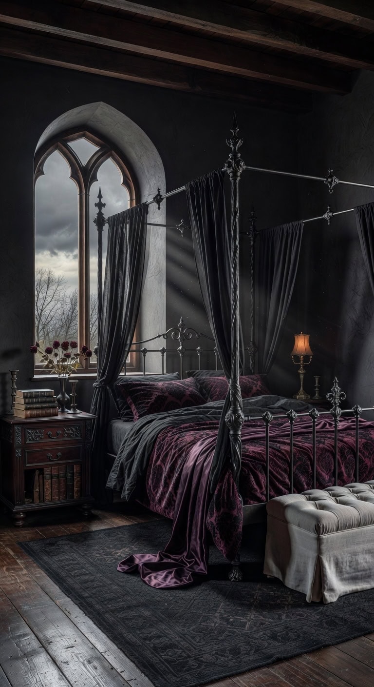 dramatic romantic and bold elegance