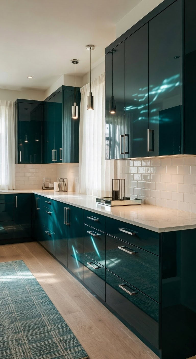 dramatic sophisticated open luxurious