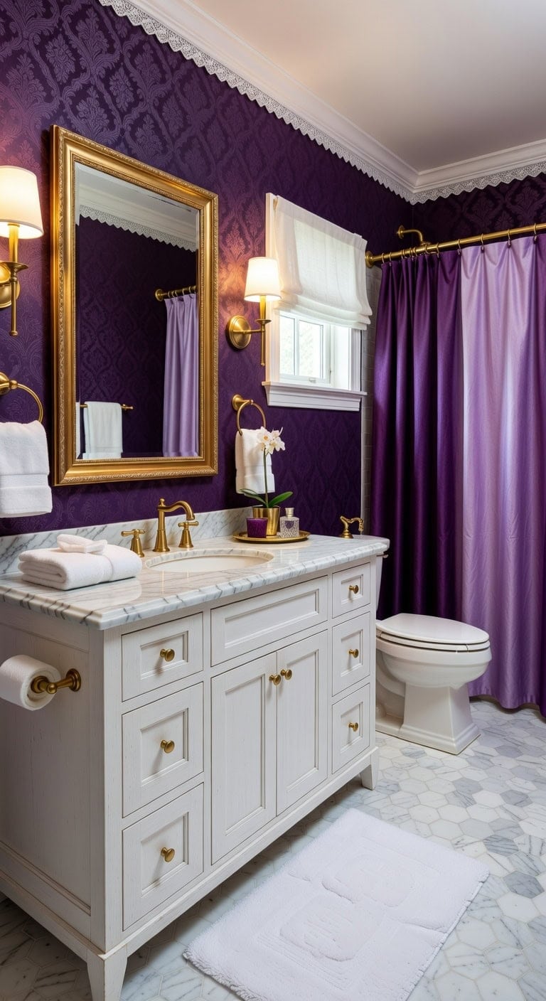 dramatic textured sophisticated jewel toned