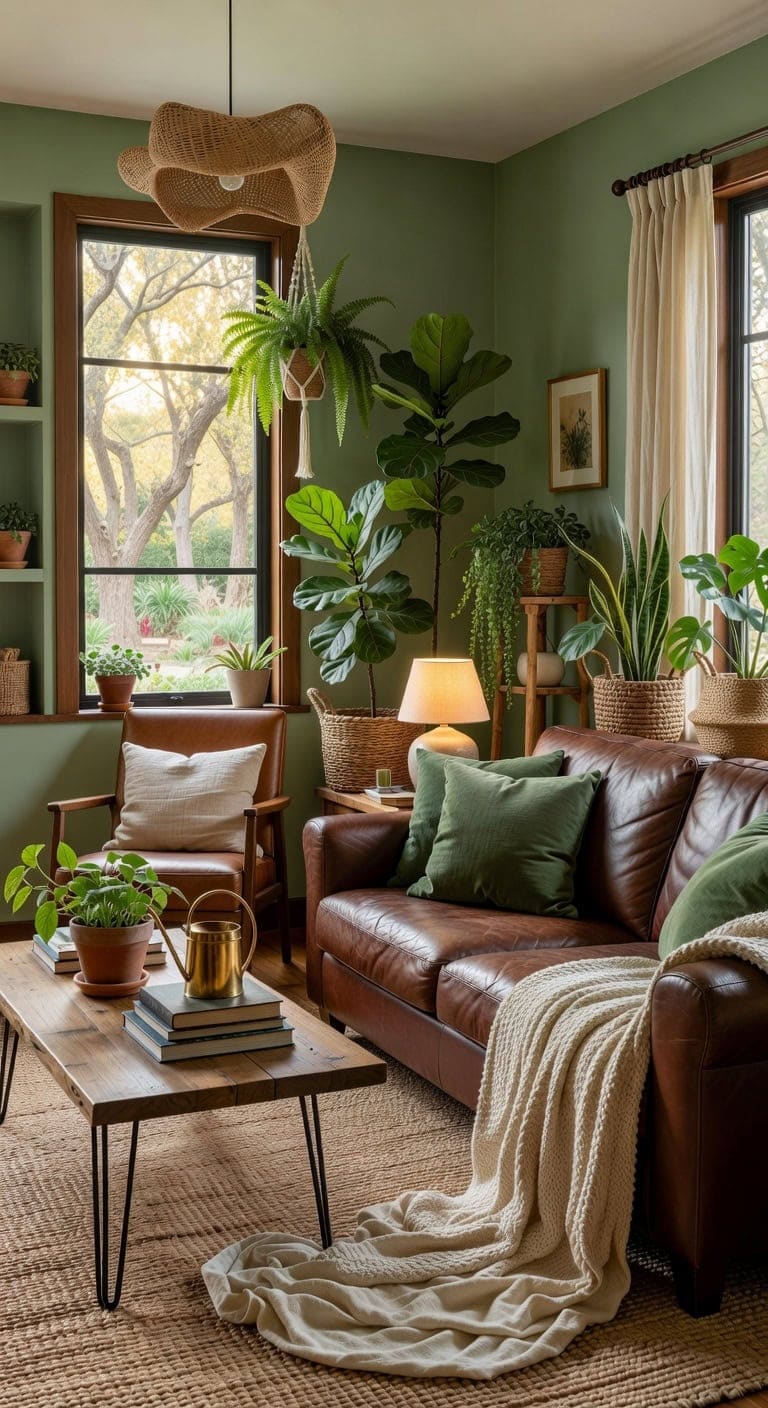 earthy botanical grounded inviting