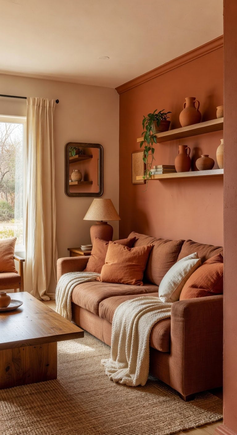 earthy embrace of cozy comfort