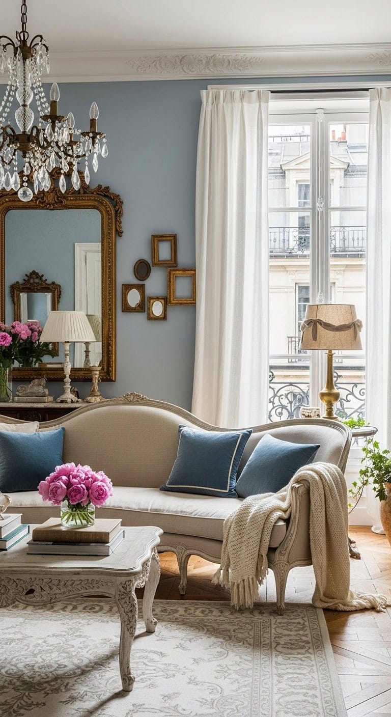 effortless european living room sophistication