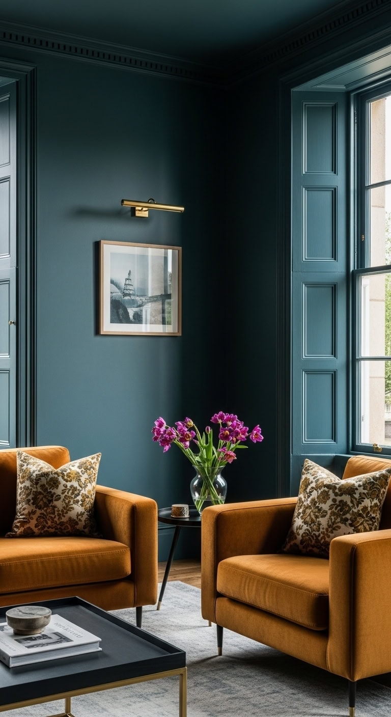 eggshell finish works best for hague blue