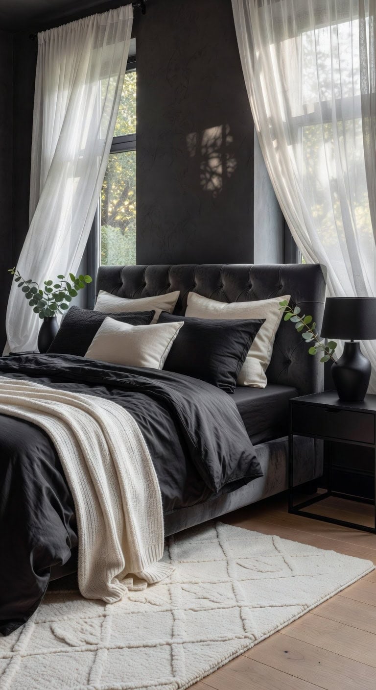 elegant dance between drama and softness