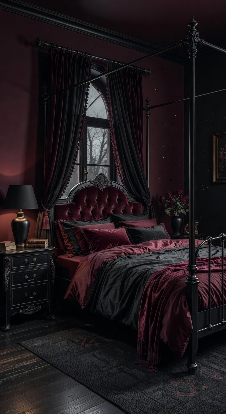 elegant dramatic moody sophisticated