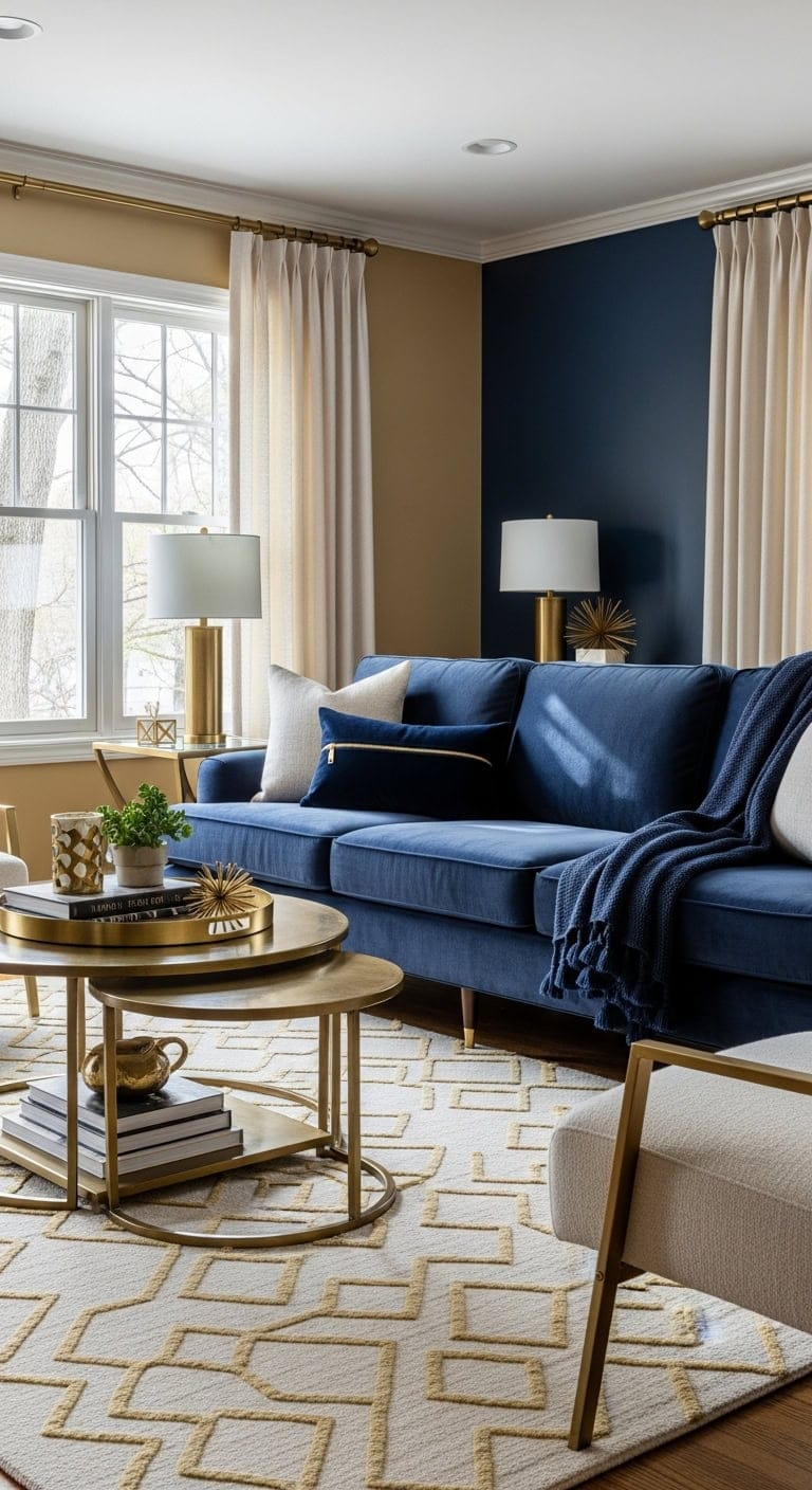 elegant timeless sophisticated velvet brass