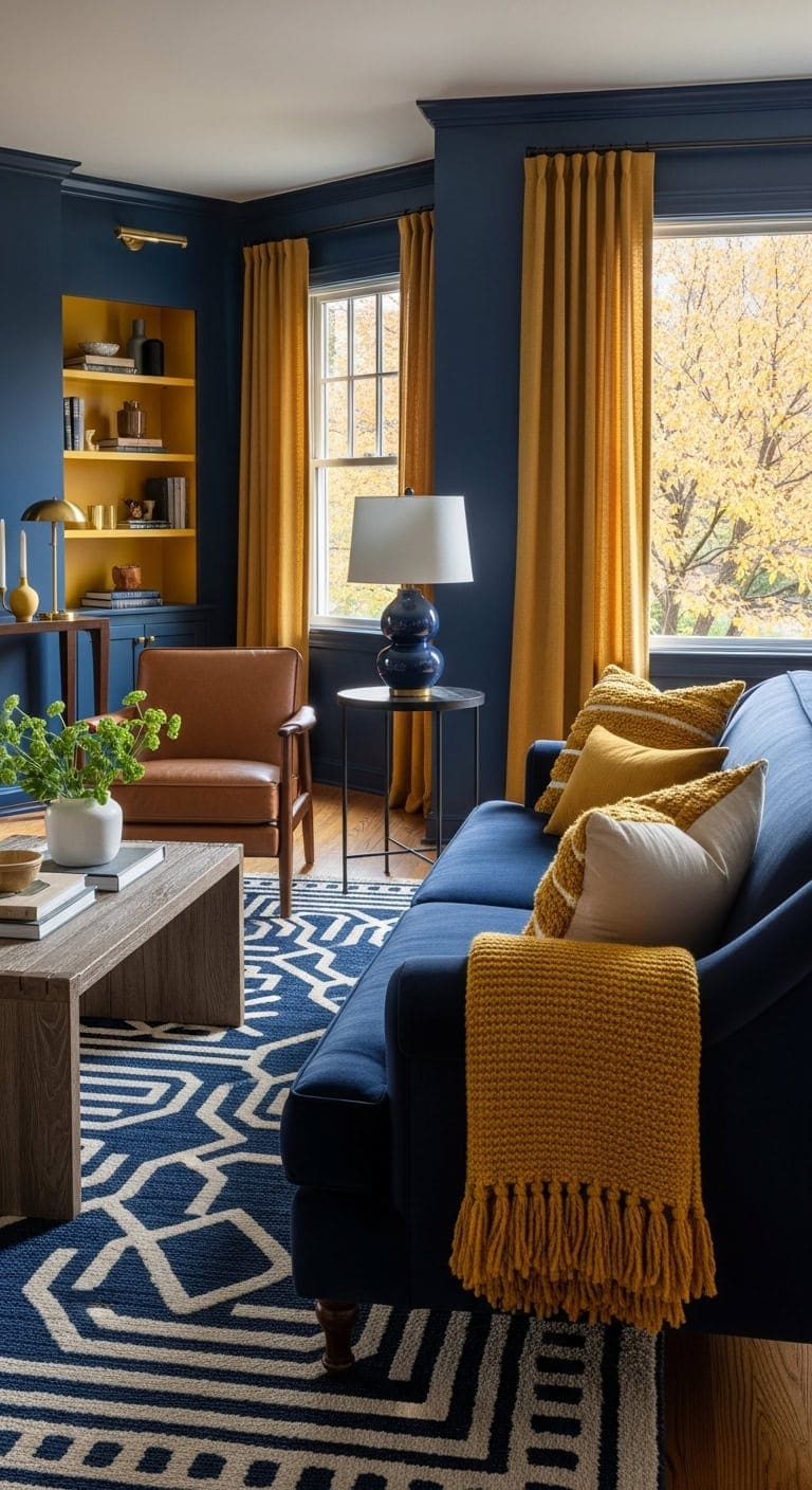 energetic and sophisticated color pairing