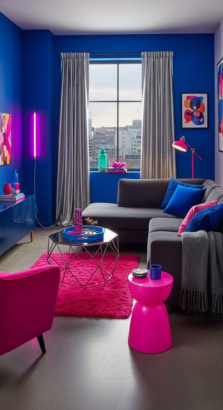 fearless bold energetic color statement