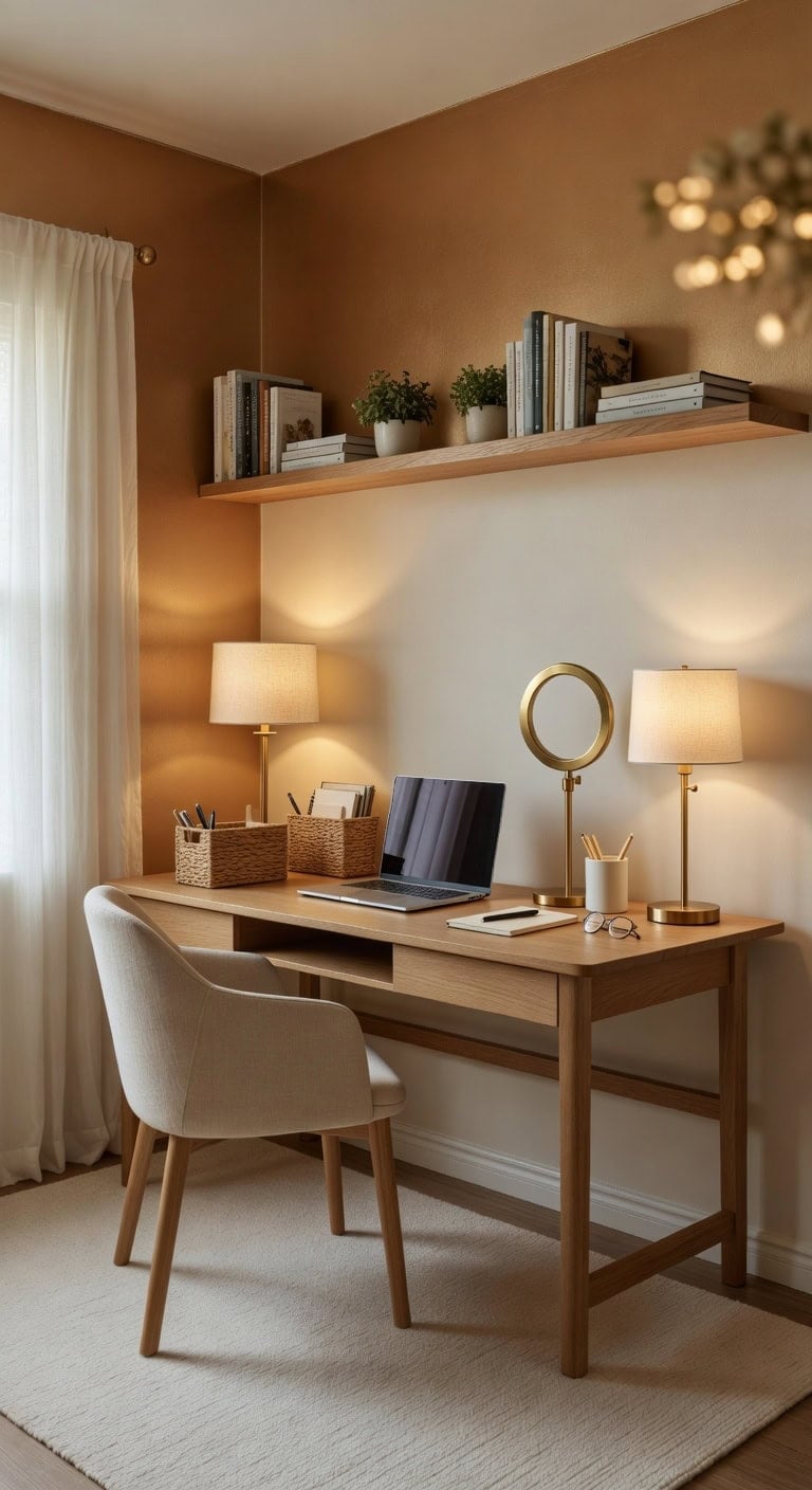 flattering layered diffused textured lighting