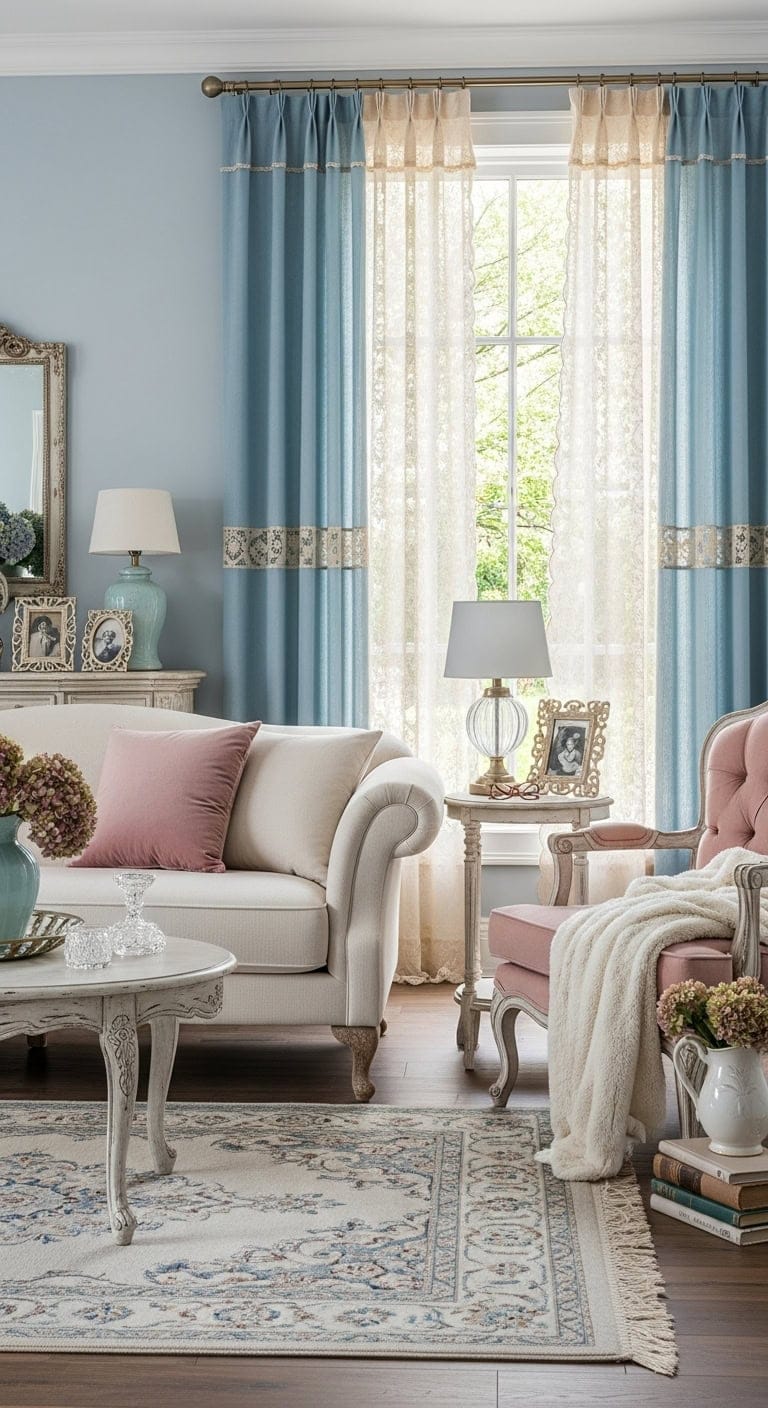 gentle romantic delicate vintage