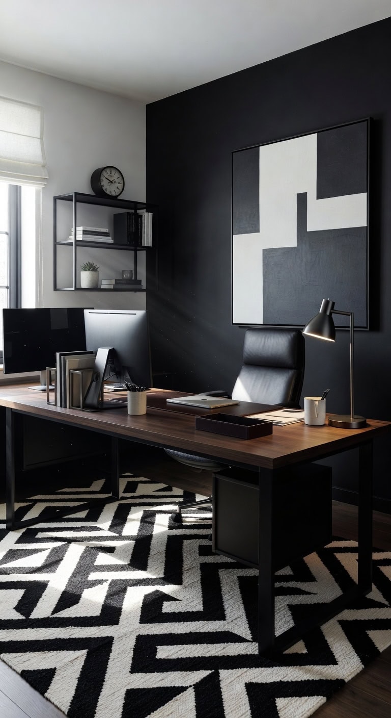 geometric patterns energize workspaces dynamically