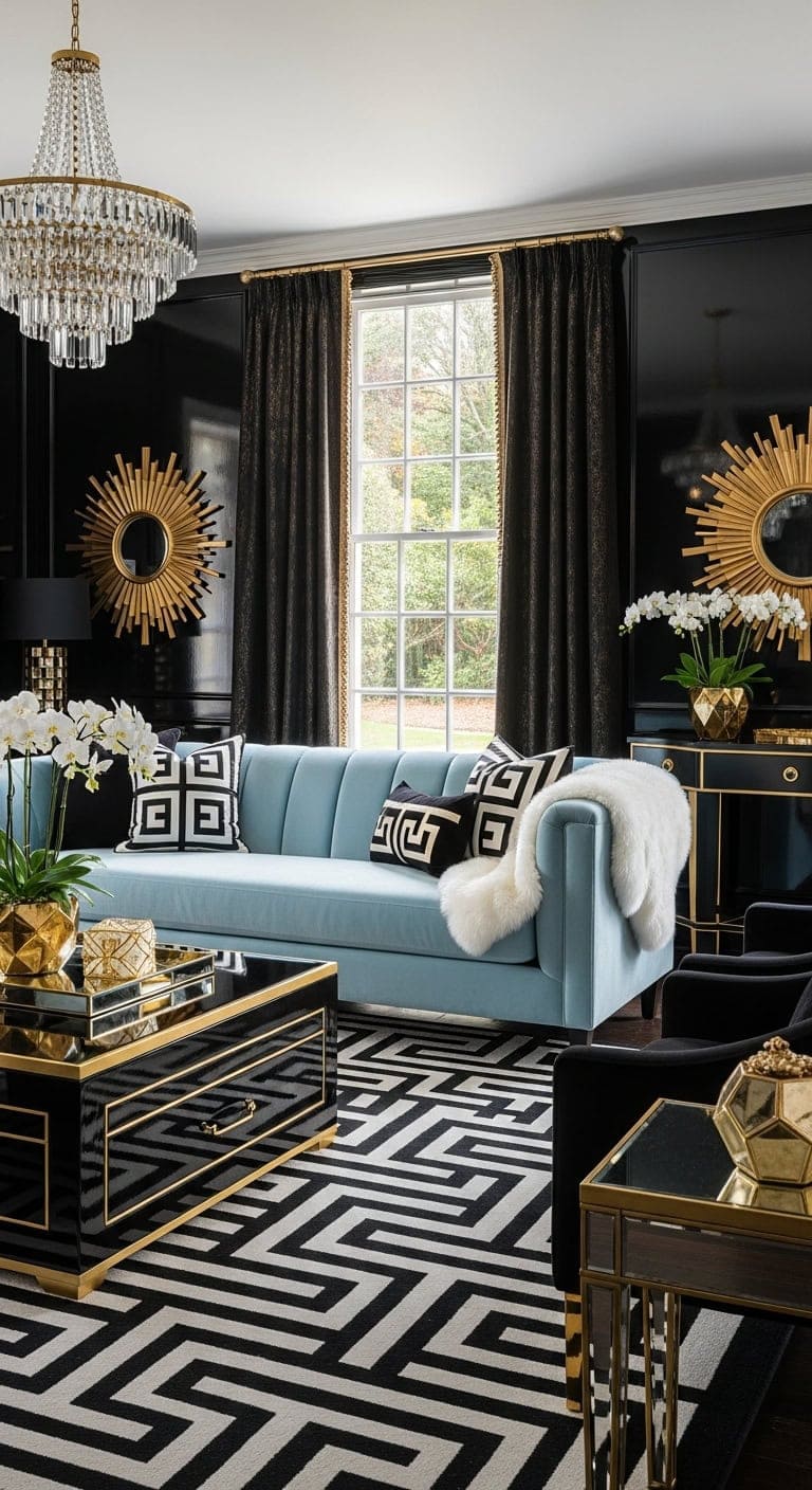 glamorous high contrast luxurious polished