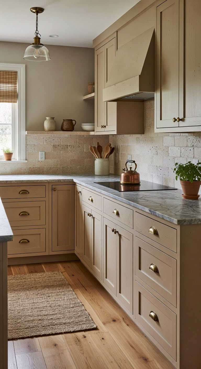 grounded elegant organic kitchen design