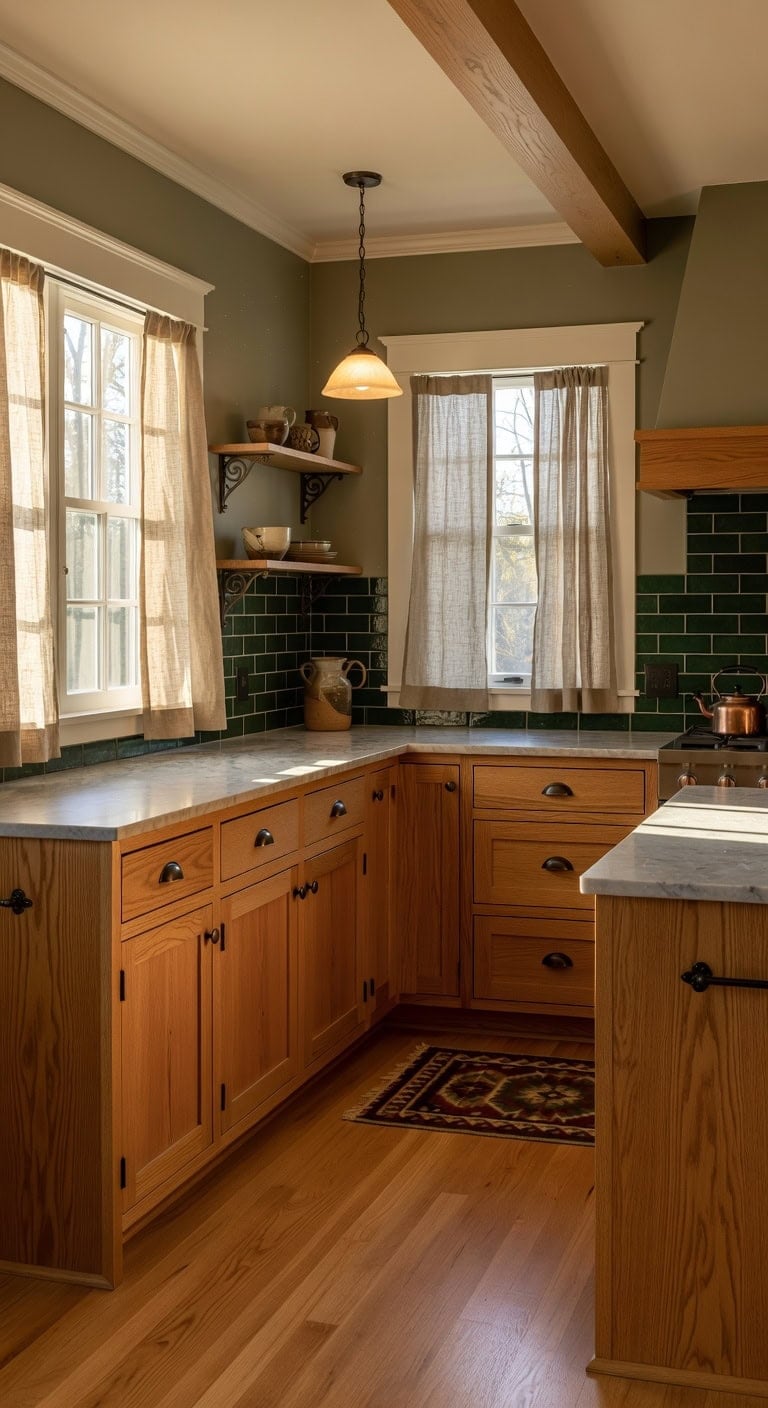 handcrafted craftsman kitchen renovation inspiration