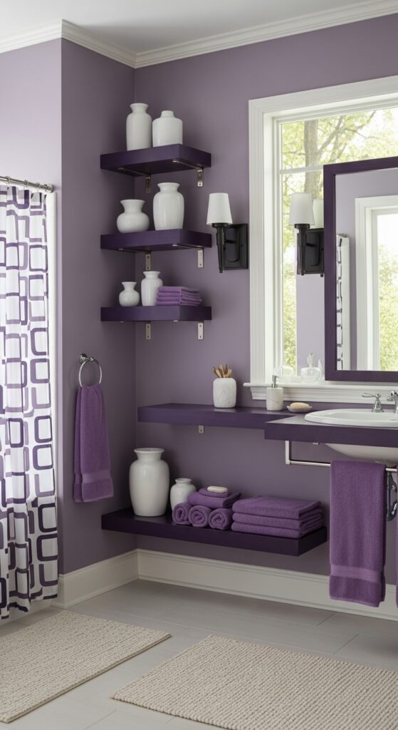 21 Purple Bathroom Ideas You’ll Want to Copy Immediately