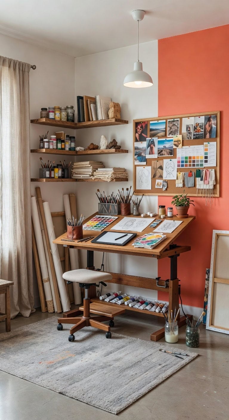 inspiring workspace for creative professionals