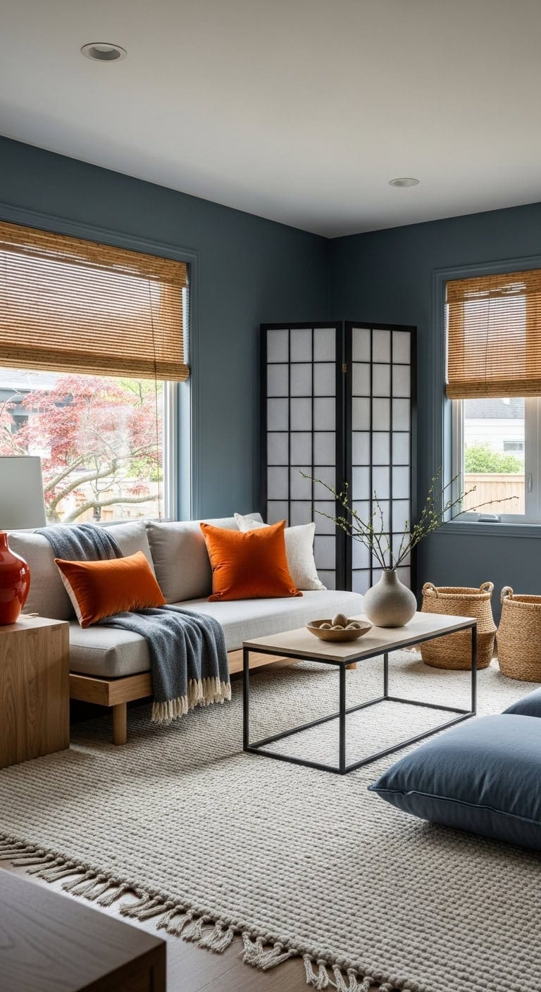 japanese inspired calming retreat