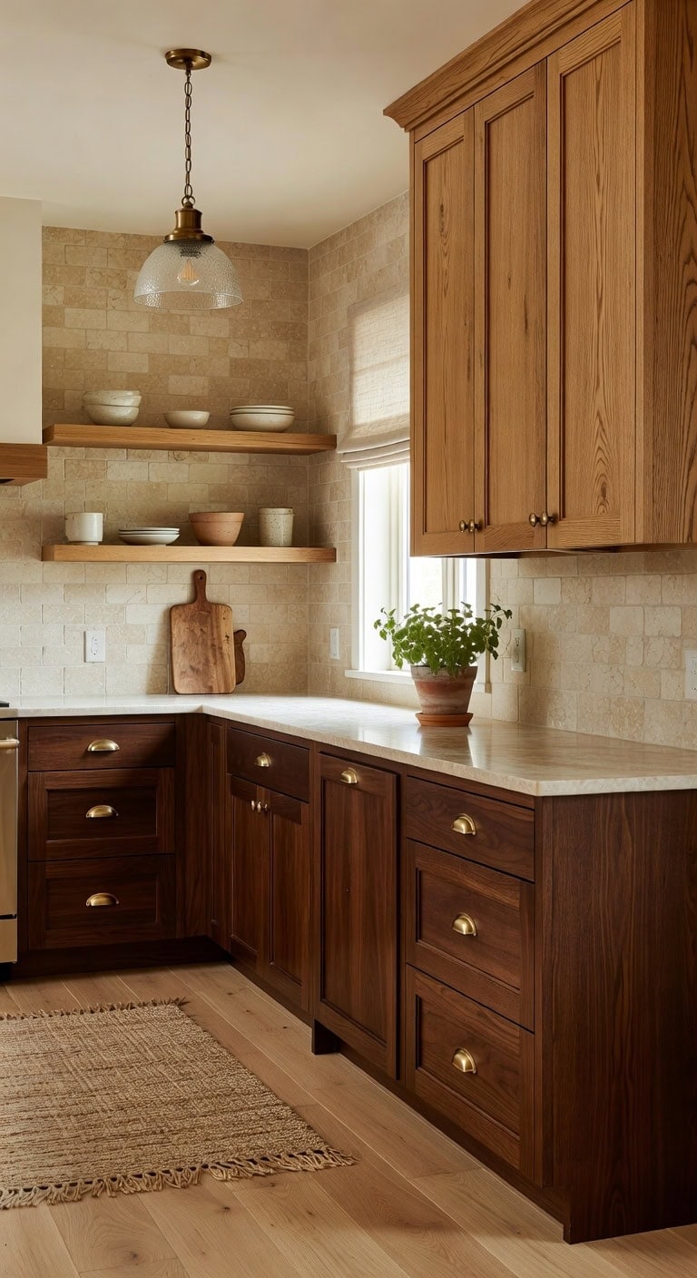 layered collected textured intentional