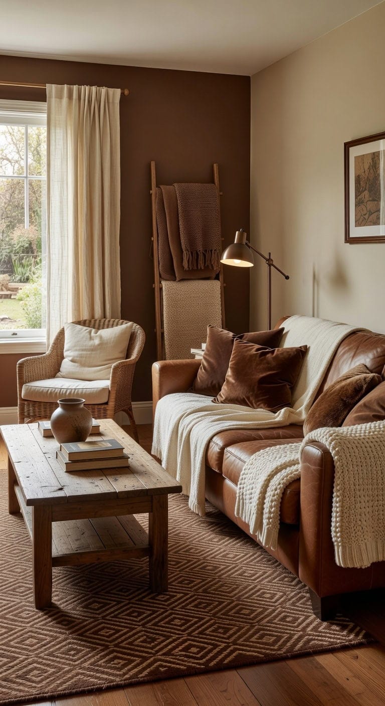 layered textured cozy inviting