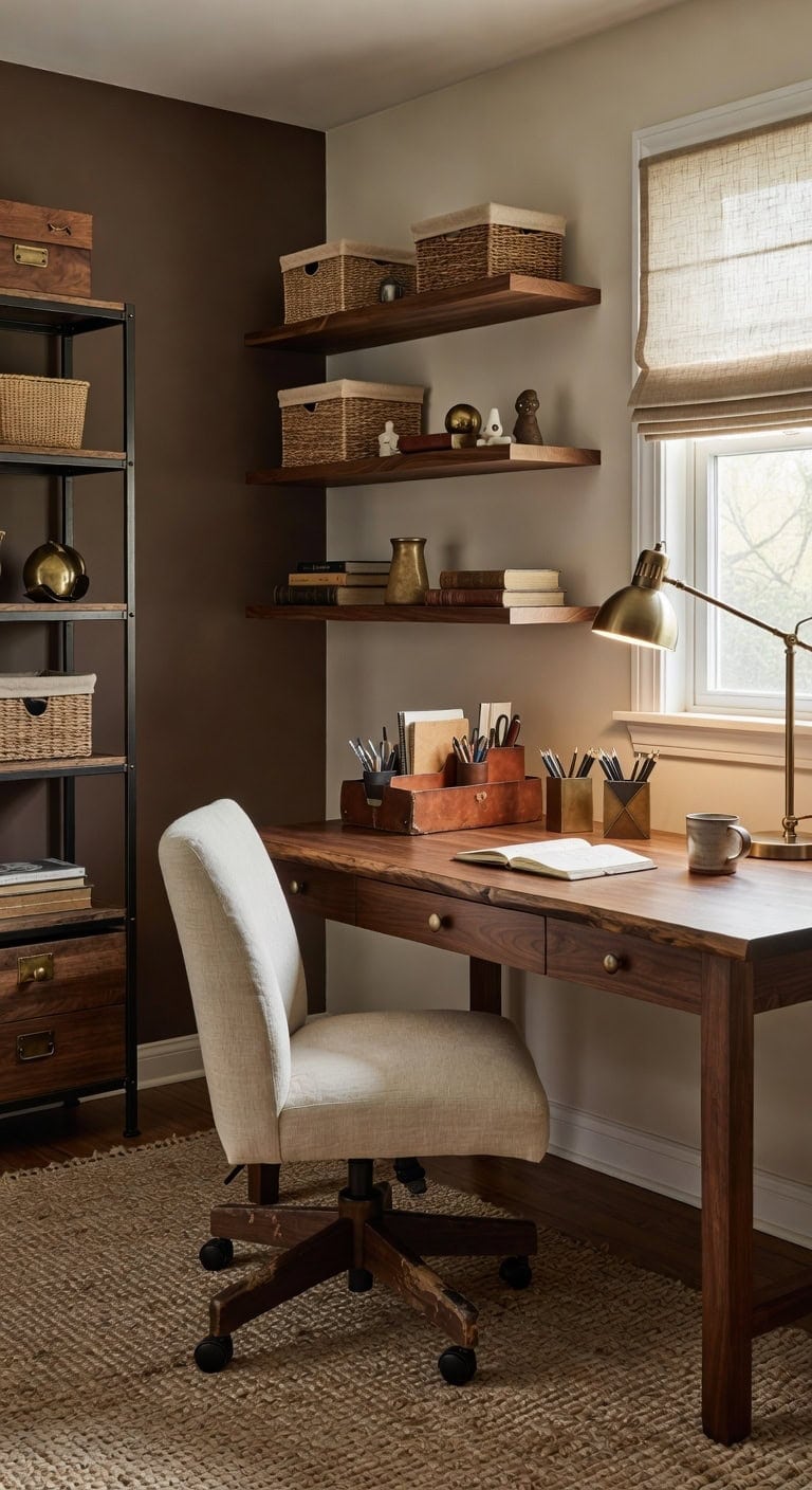 layered textured natural cozy