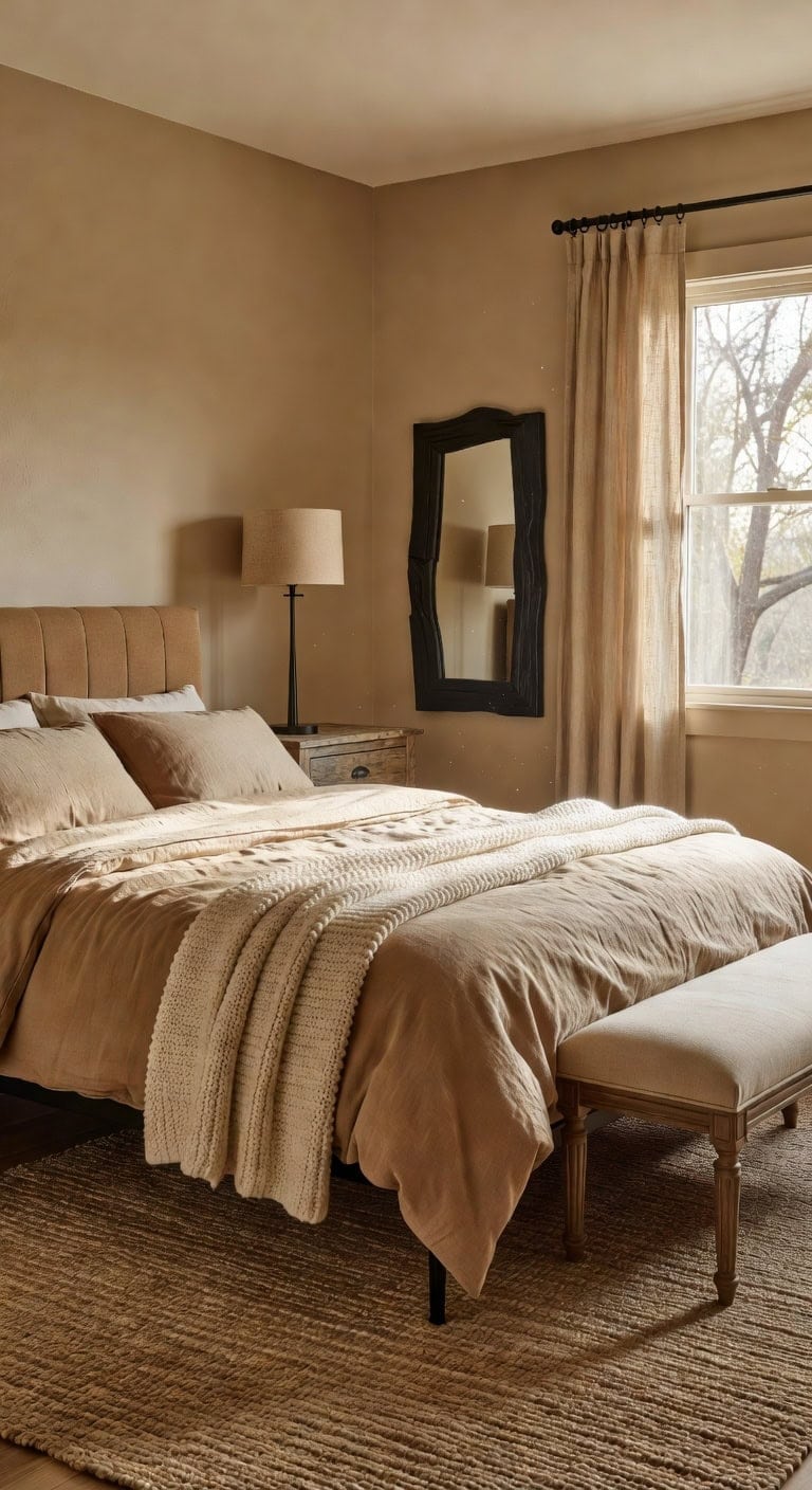 layered textures create cozy depth