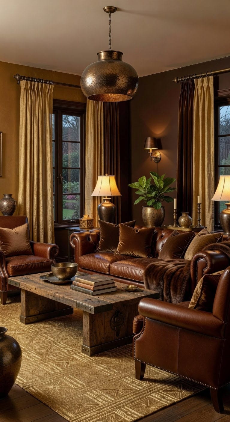 layered warm collected elegant