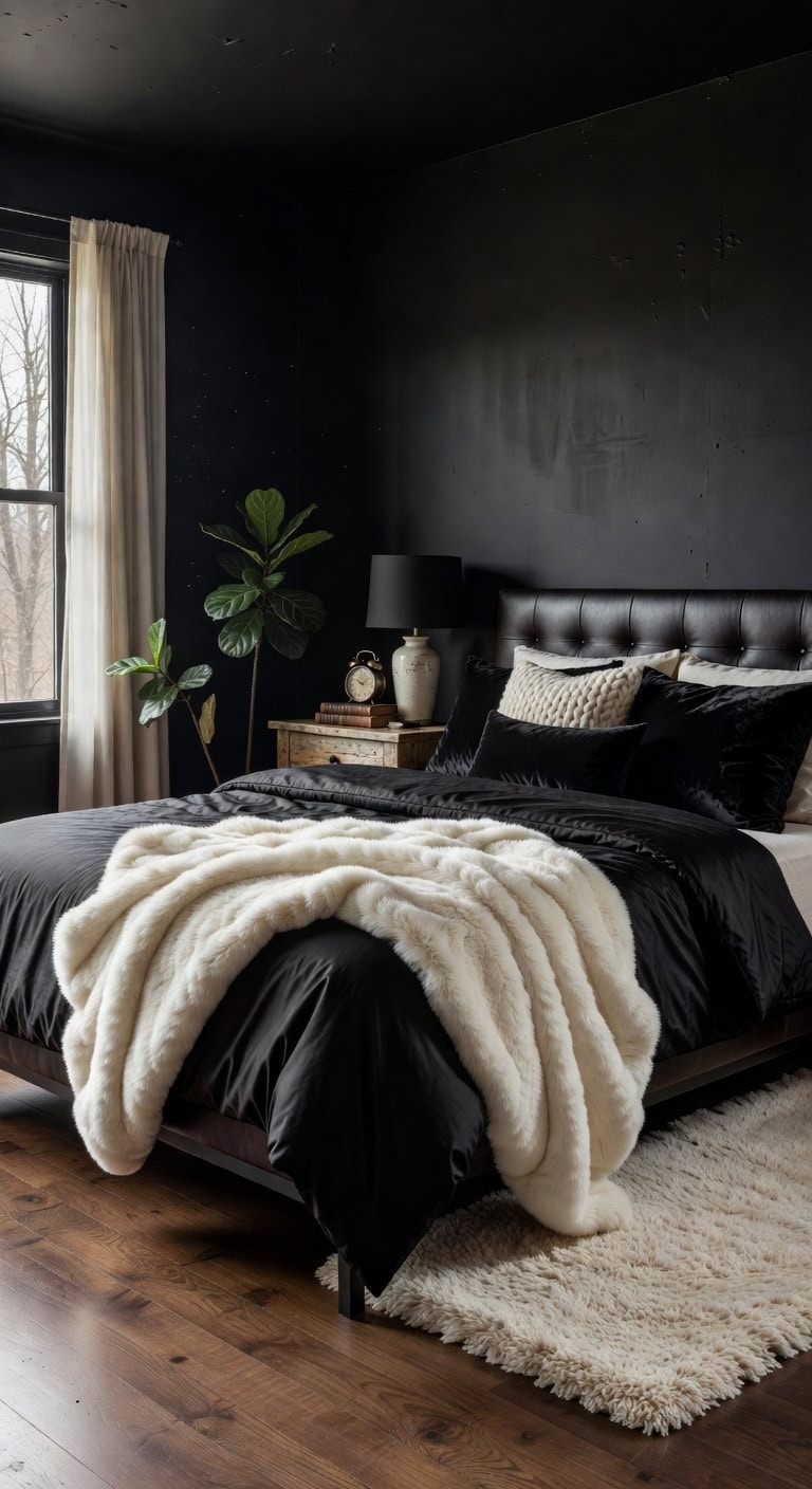 luxurious cozy dramatic inviting