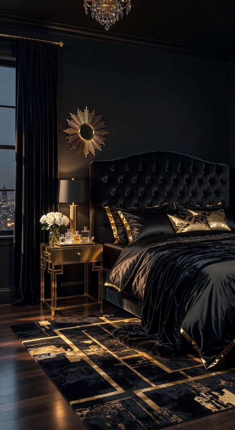 luxurious glamour dramatic sanctuary