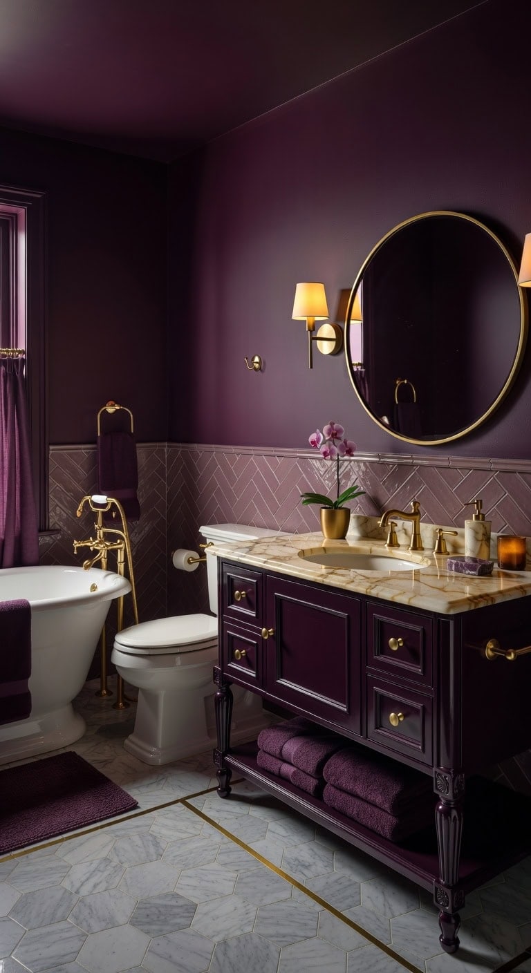 luxurious inviting sophisticated bathroom hardware