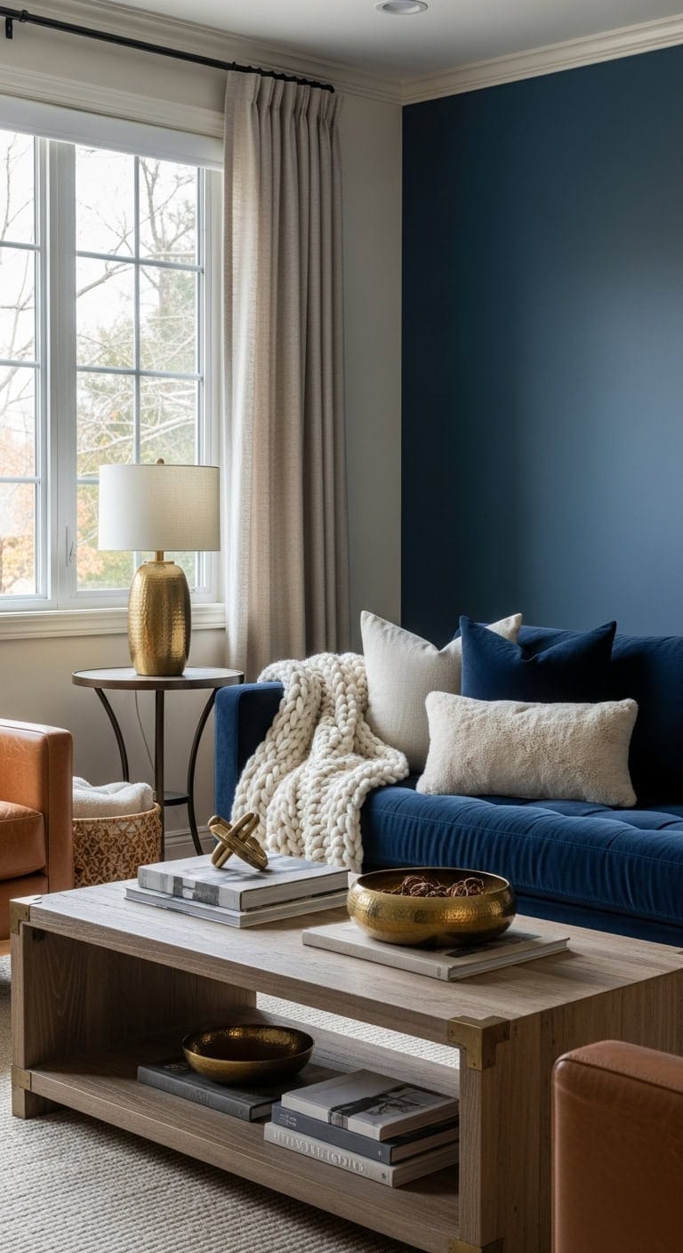 luxurious layered sophisticated living room