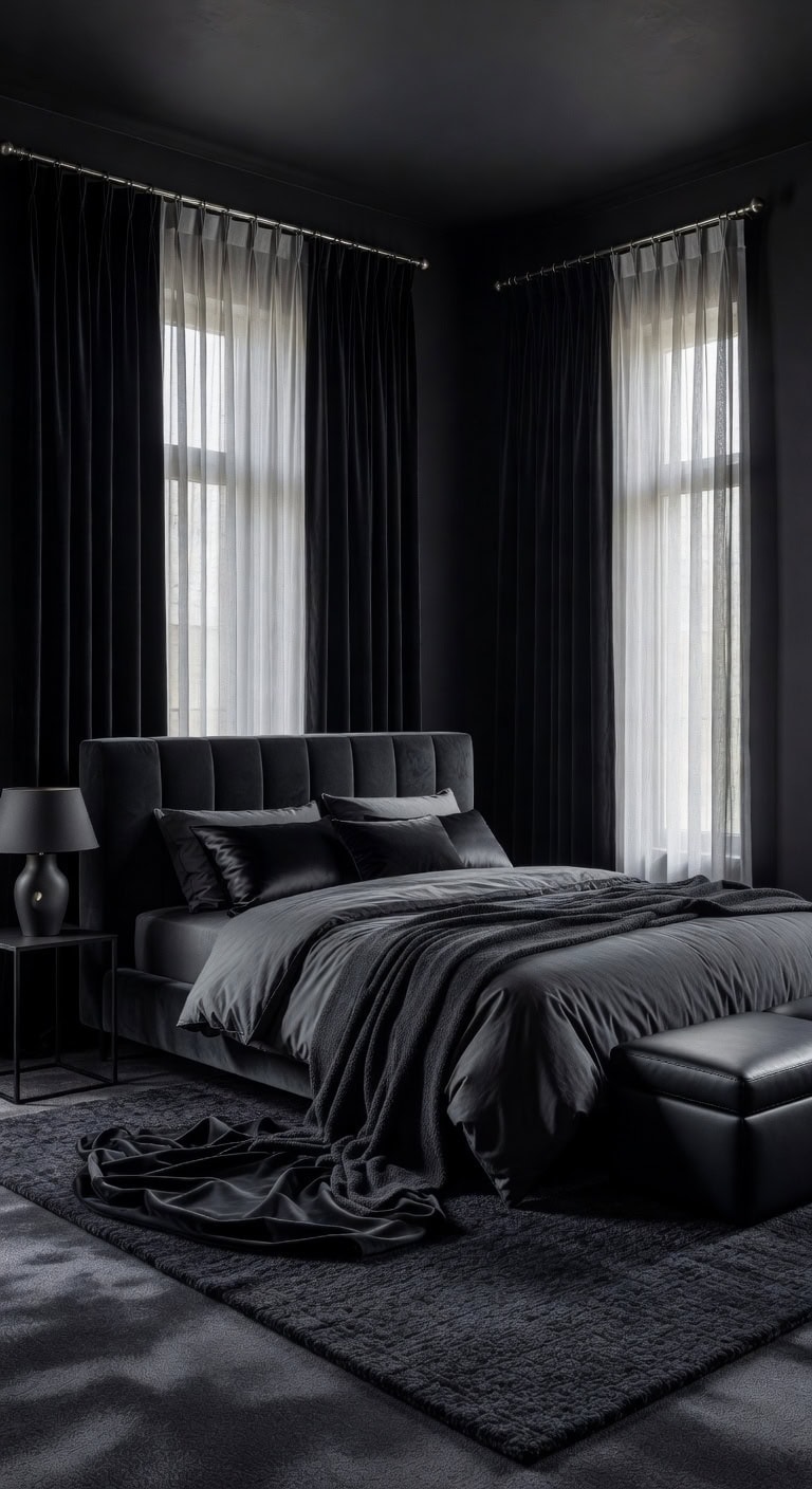 luxurious light controlled blackout window treatments
