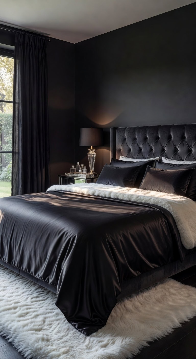 luxurious sophisticated indulgent bedroom sanctuary